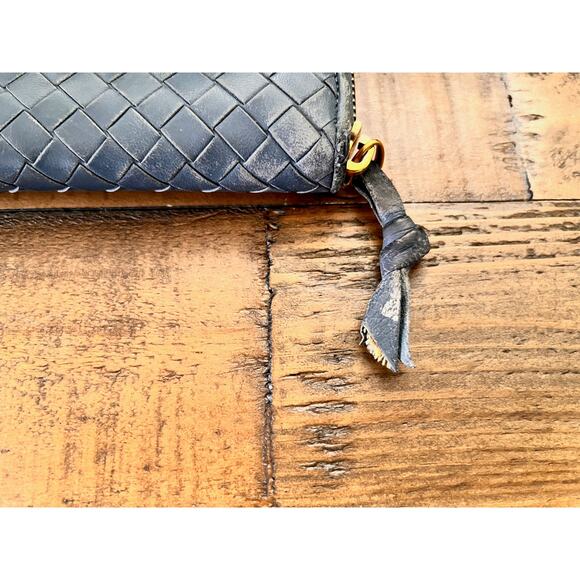 Bottega Veneta Leather Long Wallet Zip Around Intrecciato Long Wallet - Picture 3 of 15